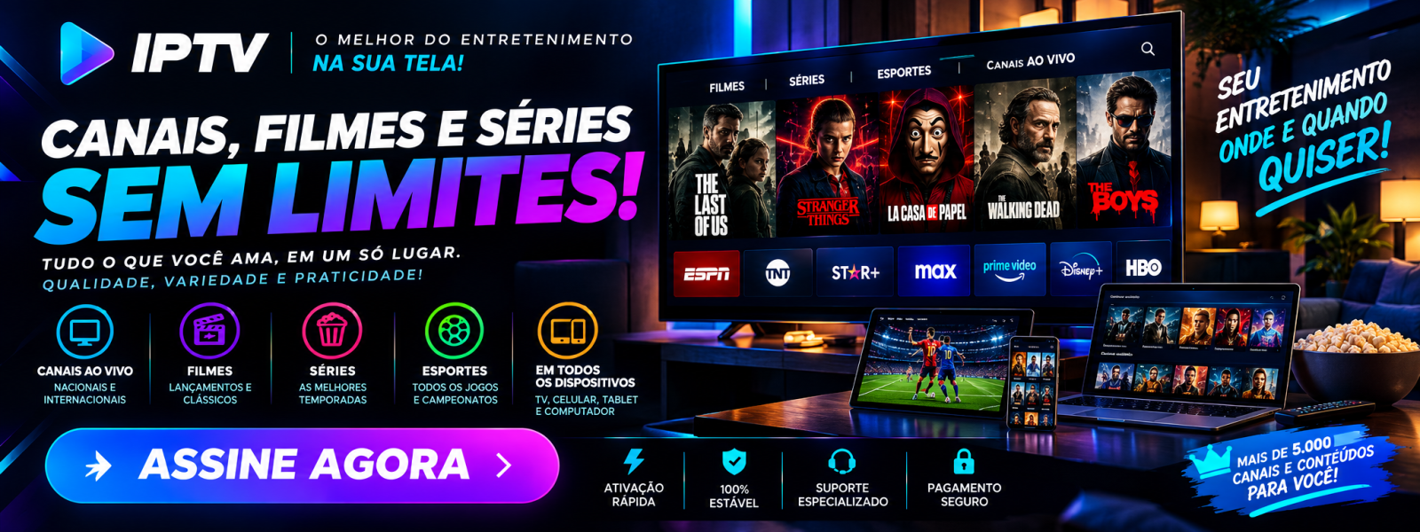 Teste Gratuito por 6 Horas